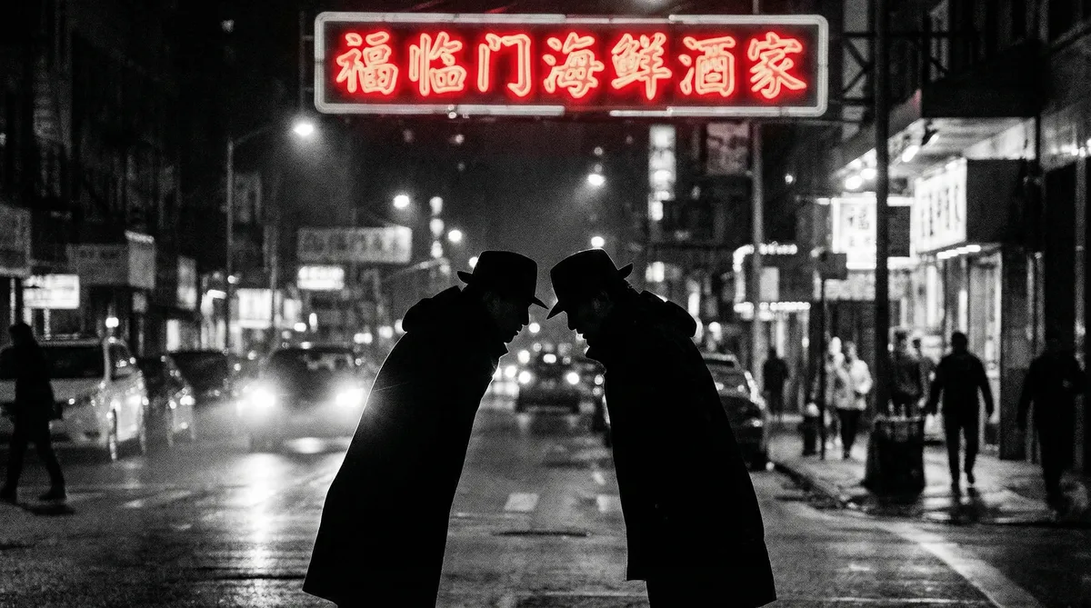 跨界侦查 头版头条：深夜密会现场